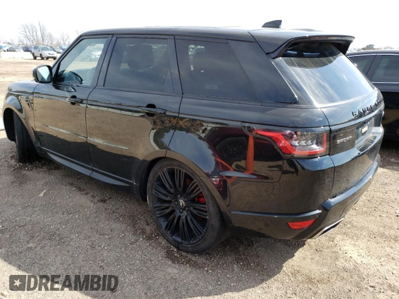 2018 Land Rover Range Rover Sport HSE Dynamic with VIN SALWV2SVXJA413869, listed as a Copart auction lot 46270283 with 80,027 mi miles and Salvage Title. Bid and sale history available at carsss.com. Image 2.