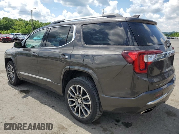 2020 GMC Acadia Denali with VIN 1GKKNPLS1LZ189956, listed as a Copart auction lot 56107695 with 78,711 mi miles and Salvage title. Bid and sale history available at DreamBid. Image 2.