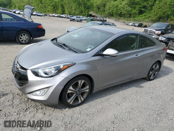 2014 Hyundai Elantra z VIN KMHDH6AH8EU026374, wystawiony jako Copart lot #56254775 z przebiegiem 162 507 mil mil oraz Tytuł czysty. Historia ofert i sprzedaży dostępna na DreamBid. Obrazek 1.