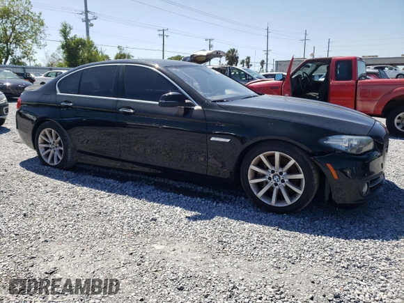 2015 BMW 5 Series 535i with VIN WBA5B1C55FD919164, listed as a Copart auction lot 49469685 with 117,610 mi miles and Clean Title. Bid and sale history available at carsss.com. Image 4.
