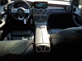 2020 Mercedes-Benz C with VIN 55SWF8DB1LU326641, listed as a Copart auction lot 47589655 with 37,255 mi miles and Salvage Title. Bid and sale history available at carsss.com. Image 8.