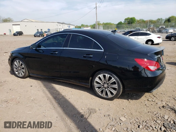 2017 Mercedes-Benz CLA 250 with VIN WDDSJ4GB8HN500142, listed as a Copart auction lot 52629694 with 97,002 mi miles and . Bid and sale history available at DreamBid. Image 2.