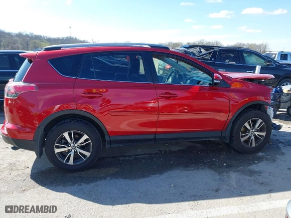 2017 Toyota RAV4 XLE with VIN JTMWFREV6HJ113376, listed as a IAAI auction lot 41844823 with 53,752 mi miles. Bid and sale history available at carsss.com. Image 14.