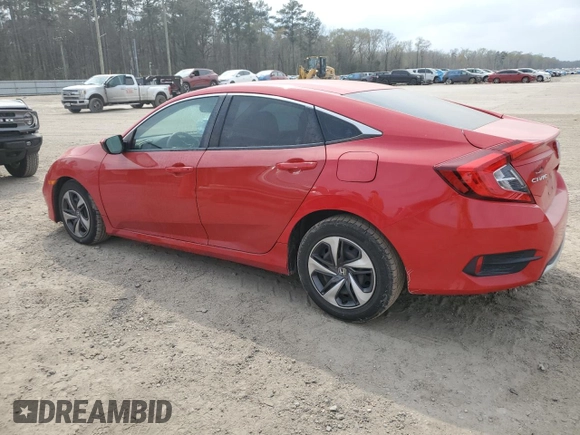 2020 Honda Civic Sedan LX with VIN 2HGFC2F64LH562834, listed as a Copart auction lot 49115365 with 71,231 mi miles and Salvage Title. Bid and sale history available at carsss.com. Image 2.