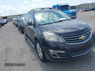 2014 Chevrolet Traverse LTZ z VIN 1GNKRJKD4EJ179169, wystawiony jako IAAI lot #42368194 z przebiegiem 177 065 mil mil oraz . Historia ofert i sprzedaży dostępna na DreamBid. Obrazek 1.