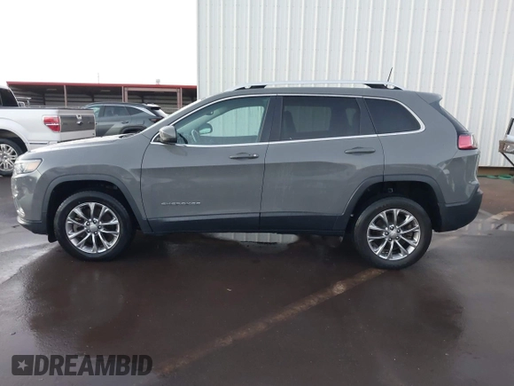 2021 Jeep Cherokee Latitude Lux with VIN 1C4PJLMX4MD158909, listed as a IAAI auction lot 41709423 with 28,368 mi miles. Bid and sale history available at carsss.com. Image 13.