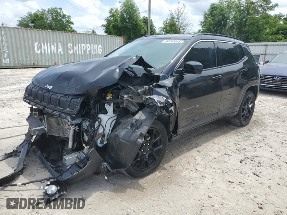 2022 Jeep Compass Latitude Lux с VIN 3C4NJDFB5NT131065, выставлен на аукционе Copart как лот 54093045 с пробегом 28 445 миль миль и Списание • Salvage title. История ставок и продаж доступна на DreamBid. Изображение 1.