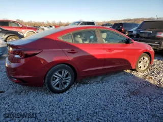 2019 Hyundai Elantra Preferred with VIN KMHD84LF1KU767946, listed as a Copart auction lot 86704364 with 68,877 mi miles and Salvage Title. Bid and sale history available at carsss.com. Image 3.