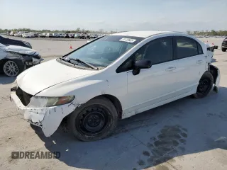 2010 Honda Civic LX with VIN 2HGFA1F59AH573302, listed as a Copart auction lot 53129805 with 290,954 mi miles and Clean Title. Bid and sale history available at DreamBid. Image 1.