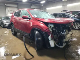 2020 Honda CR-V EX with VIN 5J6RW2H52LL004775, listed as a Copart auction lot 46254765 with 0 mi miles and Salvage Title. Bid and sale history available at carsss.com. Image 4.