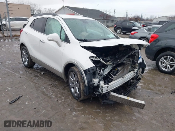 2016 Buick Encore Leather with VIN KL4CJCSB4GB649349, listed as a IAAI auction lot 41485324 with 124,764 mi miles and . Bid and sale history available at DreamBid. Image 1.