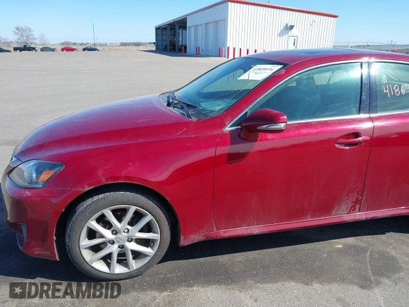 2013 Lexus IS 250 with VIN JTHCF5C23D5063834, listed as a IAAI auction lot 41869694 with 74,660 mi miles and . Bid and sale history available at DreamBid. Image 6.