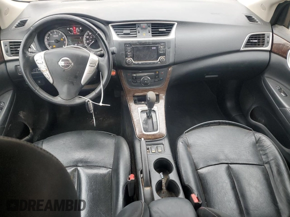 2015 Nissan Sentra SL with VIN 3N1AB7AP0FY344836, listed as a Copart auction lot 43078125 with 89,423 mi miles and Salvage Title. Bid and sale history available at DreamBid. Image 8.