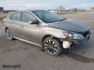 2017 Nissan Sentra SV with VIN 3N1AB7AP2HY234874, listed as a IAAI auction lot 40588556 with 129,025 mi miles. Bid and sale history available at carsss.com. Image 1.