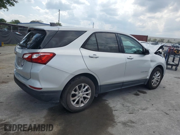 2019 Chevrolet Equinox LS z VIN 3GNAXHEV0KS551213, wystawiony jako Copart lot #55890995 z przebiegiem 86 527 mil mil oraz Nie do naprawy • Non repairable. Historia ofert i sprzedaży dostępna na DreamBid. Obrazek 3.