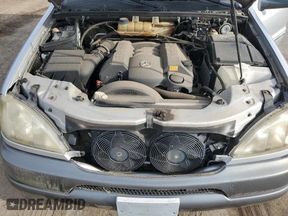 1999 Mercedes-Benz M-Class with VIN 4JGAB54EXXA131129, listed as a Copart auction lot 72888314 with 81,662 mi miles and Clean Title. Bid and sale history available at carsss.com. Image 12.