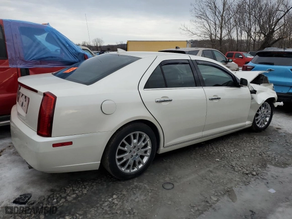 2011 Cadillac STS RWD w/1SB with VIN 1G6DW6ED1B0111158, listed as a Copart auction lot 87607715 with 0 mi miles and Salvage Title. Bid and sale history available at carsss.com. Image 3.