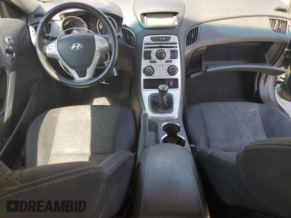 2010 Hyundai Genesis Coupe Premium with VIN KMHHT6KD4AU014924, listed as a Copart auction lot 65768285 with 72,106 mi miles and Salvage title. Bid and sale history available at DreamBid. Image 8.