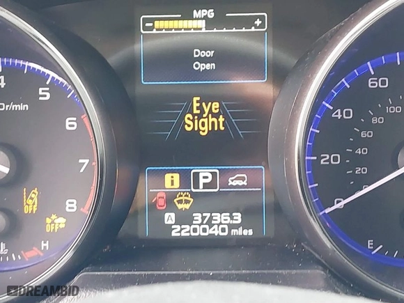 2016 Subaru Outback 2.5i Limited with VIN 4S4BSBNCXG3219117, listed as a IAAI auction lot 41738060 with NaN miles. Bid and sale history available at carsss.com. Image 16.