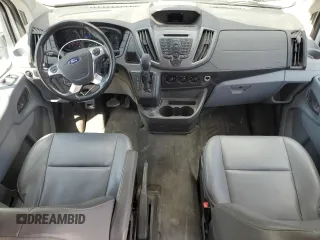 2019 Ford Transit with VIN 1FTYE1CM3KKB83796, listed as a Copart auction lot 54079855 with 76,721 mi miles and Salvage Title. Bid and sale history available at DreamBid. Image 8.