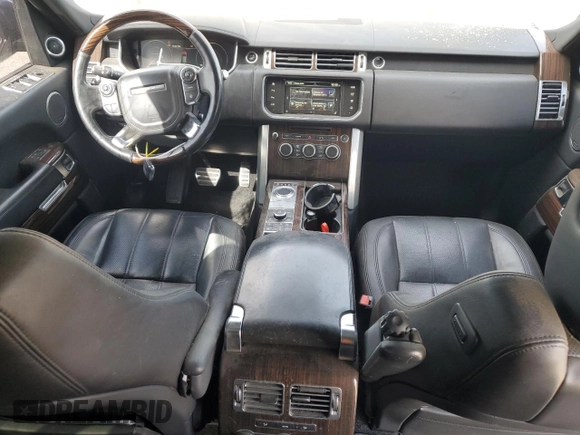 2016 Land Rover Range Rover Supercharged with VIN SALGS2EF7GA279669, listed as a Copart auction lot 50942405 with 95,714 mi miles and Salvage title. Bid and sale history available at DreamBid. Image 8.