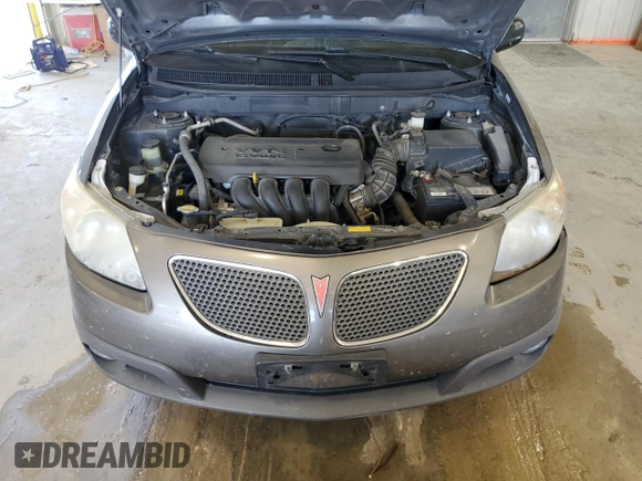 2007 Pontiac Vibe with VIN 5Y2SL658X7Z436345, listed as a Copart auction lot 72460924 with 136,691 mi miles and Salvage Title. Bid and sale history available at carsss.com. Image 12.