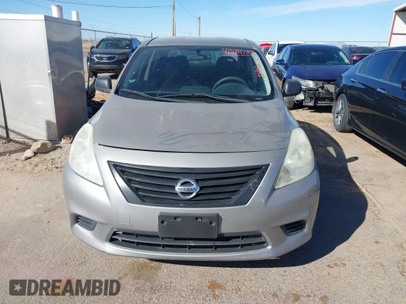 2014 Nissan Versa SV with VIN 3N1CN7AP8EL828670, listed as a IAAI auction lot 41584783 with 154,769 mi miles and . Bid and sale history available at carsss.com. Image 12.