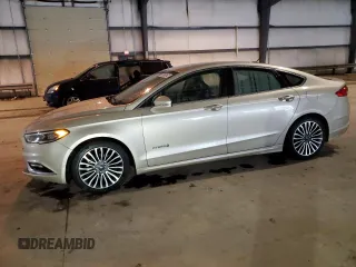 2018 Ford Fusion Hybrid Titanium with VIN 3FA6P0RU4JR206022, listed as a Copart auction lot 73208162 with 0 mi miles. Bid and sale history available at carsss.com. Image 1.