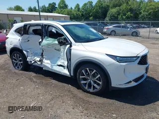 2022 Acura MDX Technology with VIN 5J8YE1H44NL035939, listed as a IAAI auction lot 42547724 with 45,642 mi miles and . Bid and sale history available at DreamBid. Image 1.