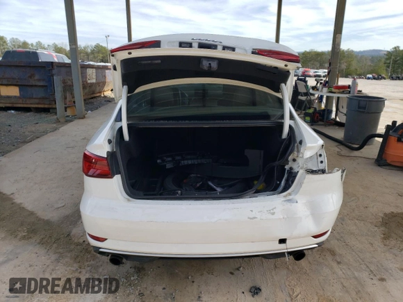 2017 Audi A3 Sedan Premium with VIN WAUB8GFF3H1059231, listed as a Copart auction lot 41212544 with 74,444 mi miles. Bid and sale history available at carsss.com. Image 6.