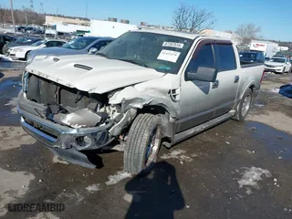 2007 Ford F-150 XLT with VIN 1FTPW12V17FB29125, listed as a IAAI auction lot 41413276 with 163,343 mi miles. Bid and sale history available at carsss.com. Image 18.