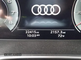 2023 Audi Q5 S line Premium Plus with VIN WA1EAAFY3P2145953, listed as a IAAI auction lot 42077197 with 22,415 mi miles and . Bid and sale history available at DreamBid. Image 15.