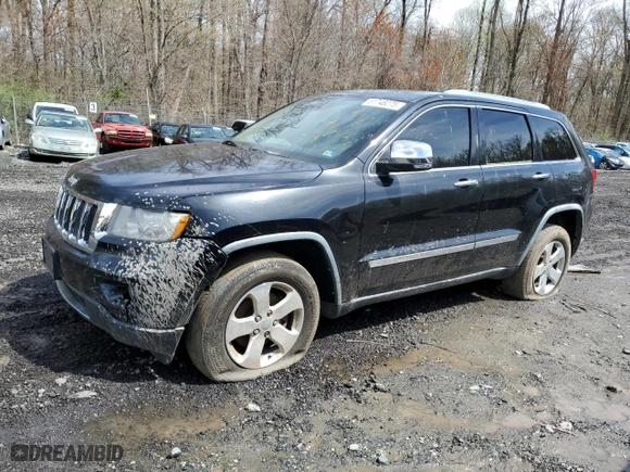 2012 Jeep Grand Cherokee Limited with VIN 1C4RJFBG8CC114896, listed as a Copart auction lot 51748275 with 212,278 mi miles and Salvage Title. Bid and sale history available at carsss.com. Image 1.