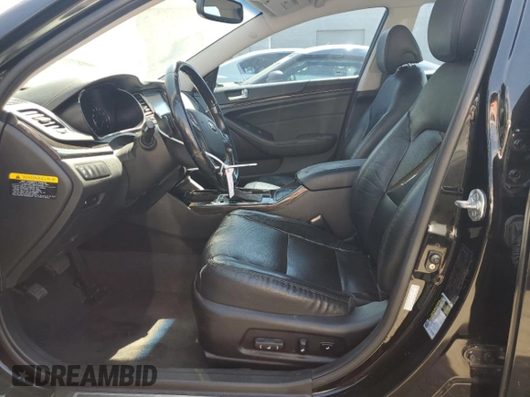2014 Kia Cadenza Premium with VIN KNALN4D79E5129357, listed as a Copart auction lot 63249684 with 96,664 mi miles and Salvage Title. Bid and sale history available at carsss.com. Image 7.