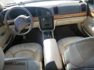 1999 Lincoln Continental with VIN 1LNHM97V1XY610090, listed as a Copart auction lot 50447685 with 105,375 mi miles and Clean Title. Bid and sale history available at DreamBid. Image 8.