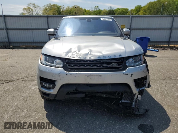 2017 Land Rover Range Rover Sport SE z VIN SALWG2FV5HA153086, wystawiony jako Copart lot #54927855 z przebiegiem 124 304 mil mil oraz Szkoda całkowita • Salvage title. Historia ofert i sprzedaży dostępna na DreamBid. Obrazek 5.