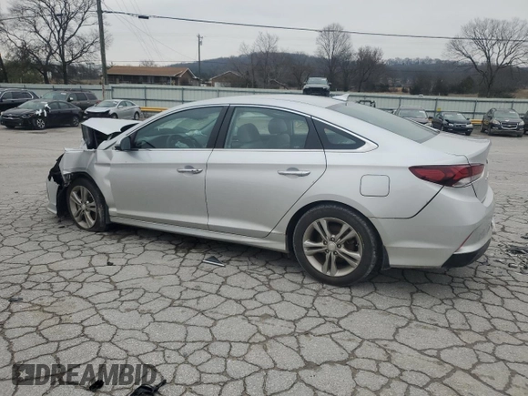 2018 Hyundai Sonata SEL with VIN 5NPE34AFXJH632824, listed as a Copart auction lot 45032625 with Not Provided miles and Salvage Title. Bid and sale history available at DreamBid. Image 2.
