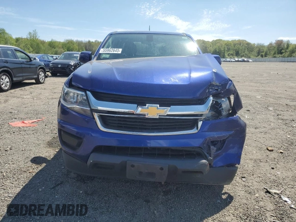 2016 Chevrolet Colorado 2WD WT with VIN 1GCGSBEA6G1312608, listed as a Copart auction lot 55962645 with 125,939 mi miles and Salvage title. Bid and sale history available at DreamBid. Image 5.