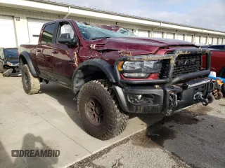 2022 Ram 2500 Big Horn with VIN 3C6UR5DL3NG283481, listed as a Copart auction lot 85434504 with 7,586 mi miles and Salvage Title. Bid and sale history available at carsss.com. Image 4.