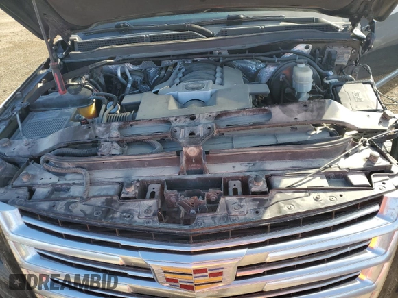 2015 Cadillac Escalade Platinum z VIN 1GYS4PKJ9FR643540, wystawiony jako Copart lot #80931014 z przebiegiem 156 820 mil mil oraz Szkoda całkowita • Salvage title. Historia ofert i sprzedaży dostępna na DreamBid. Obrazek 12.
