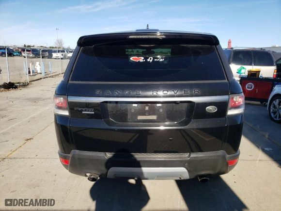 2015 Land Rover Range Rover Sport HSE with VIN SALWR2VF1FA619887, listed as a Copart auction lot 41521375 with 173,444 mi miles and Salvage Title. Bid and sale history available at carsss.com. Image 6.
