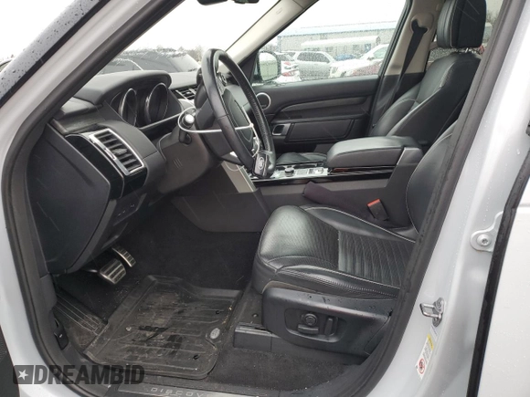 2017 Land Rover Discovery HSE Luxury with VIN SALRHBBVXHA000221, listed as a Copart auction lot 38106613 with 0 mi miles. Bid and sale history available at carsss.com. Image 7.