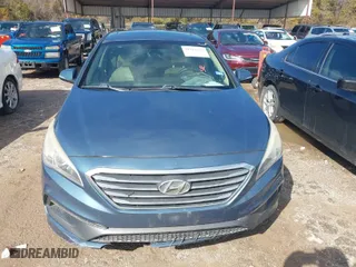 2016 Hyundai Sonata 2.4L Sport with VIN 5NPE34AF0GH338552, listed as a IAAI auction lot 41221255 with 148,849 mi miles. Bid and sale history available at carsss.com. Image 12.