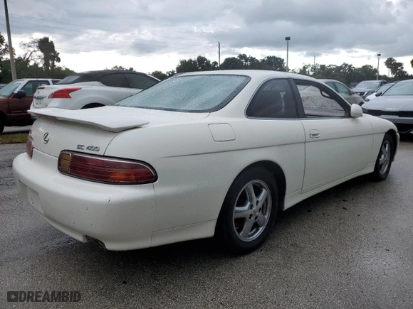 1998 Lexus SC 400 with VIN JT8CH32Y6W1001780, listed as a Copart auction lot 74030714 with NaN miles and Non Repairable. Bid and sale history available at carsss.com. Image 3.