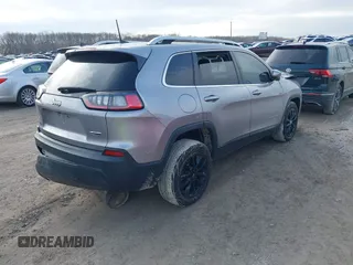 2019 Jeep Cherokee Latitude Plus with VIN 1C4PJLLBXKD123309, listed as a IAAI auction lot 41746458 with 96,353 mi miles. Bid and sale history available at carsss.com. Image 4.