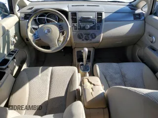 2007 Nissan Versa 1.8 S with VIN 3N1BC13E07L444184, listed as a Copart auction lot 46214485 with 125,316 mi miles and Salvage Title. Bid and sale history available at carsss.com. Image 8.