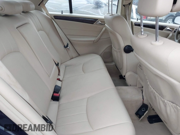 2007 Mercedes-Benz C 280 Luxury with VIN WDBRF92H67F903191, listed as a IAAI auction lot 41112114 with 125,519 mi miles and . Bid and sale history available at DreamBid. Image 8.