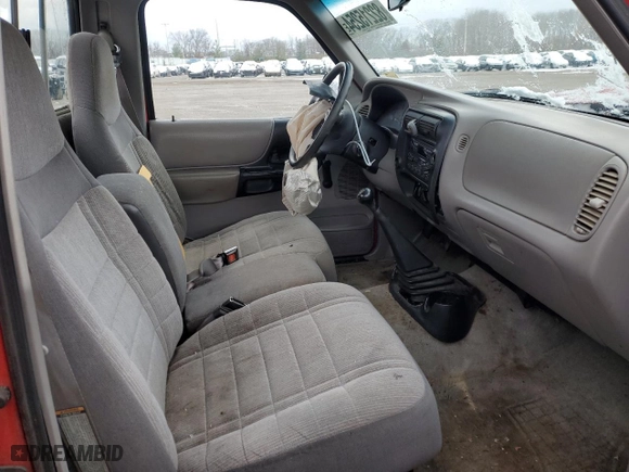 1997 Ford Ranger XLT with VIN 1FTCR10A8VPA12915, listed as a Copart auction lot 82215254 with 154,788 mi miles and Salvage Title. Bid and sale history available at carsss.com. Image 10.