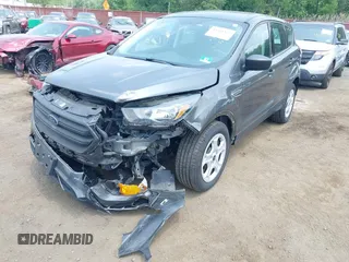 2018 Ford Escape S with VIN 1FMCU0F7XJUA46298, listed as a IAAI auction lot 42441527 with 57,508 mi miles and . Bid and sale history available at DreamBid. Image 6.
