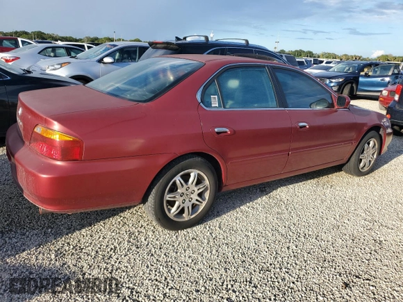 2000 Acura TL with VIN 19UUA5666YA048648, listed as a Copart auction lot 74597794 with 0 mi miles and Non Repairable. Bid and sale history available at carsss.com. Image 3.